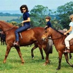 Jackie Kennedy and kids